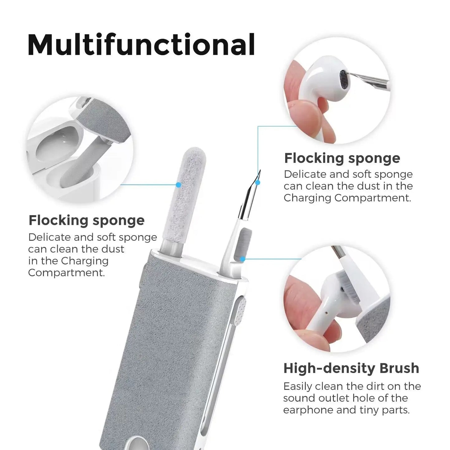 5 in 1 Earbuds Cleaner Bursh Kit